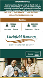 Mobile Screenshot of litchfieldbancorp.com