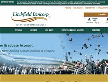 Tablet Screenshot of litchfieldbancorp.com